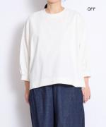 度詰め天竺　ワイドプルオーバー