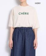 【ラストワン！】BIG-Tロゴ　6分袖ロゴT(CHERIE)
