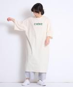 【ラストワン！】BIG-Tロゴ　ロゴワンピ(CHERIE)