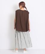 シルケット天竺　フレンチワイドＴシャツ