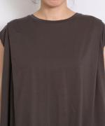 シルケット天竺　フレンチワイドＴシャツ