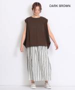 シルケット天竺　フレンチワイドＴシャツ