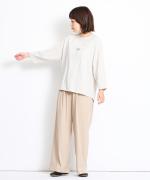 度詰天竺　8分袖ロゴT(SAVE THE DATE)