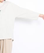 度詰天竺　8分袖ロゴT(SAVE THE DATE)