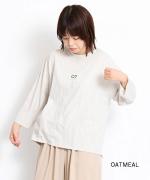度詰天竺　8分袖ロゴT(SAVE THE DATE)