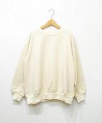 キレイめミニ裏毛 プルオーバー
