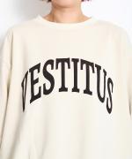 キレイめミニ裏毛 ロゴプルオーバー(VESTITUS)