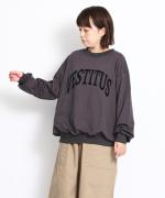 キレイめミニ裏毛 ロゴプルオーバー(VESTITUS)