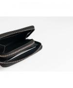 ROUND WALLET S - PEBBLE GRAIN LEATHER