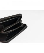 ROUND WALLET S - PEBBLE GRAIN LEATHER