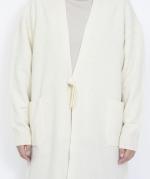Lambs wool　ロングカーディガン