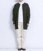 バルキーウール　２ｗａｙジップカーデ