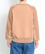 フェイドニット×裏毛　プルオーバー