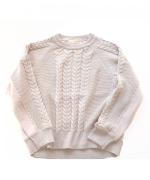 フェイドニット×裏毛　プルオーバー