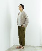 NEPALハンドニット 2wayプルオーバー
