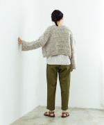 NEPALハンドニット 2wayプルオーバー
