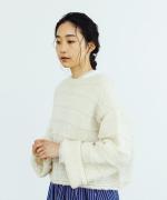 NEPALハンドニット 2wayプルオーバー