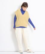 Fluffy knit ベスト