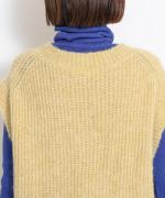 Fluffy knit ベスト