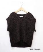 Fluffy knit ベスト