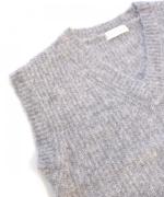 Fluffy knit ベスト