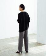 バルキーヤーンXモヘヤ ジャガードパンツ