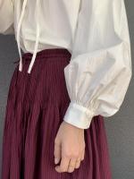 RUFFLE COLLAR PULOVER