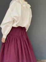 RUFFLE COLLAR PULOVER