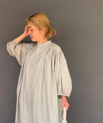 PUFFED SLEEVE DRESS