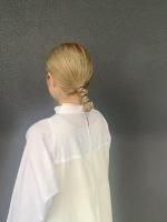 Airy　panel long tunic