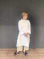 Airy　panel long tunic