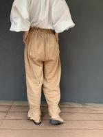 high waist ankle botton pants