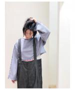 OVER DYE SWEAT SHORT SHIRT