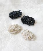 【tumugu;×アトリエ染花】コットンサテンイヤリング