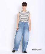 12OZヴィンテージデニム　ワイドパンツ