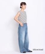 12OZヴィンテージデニム　ワイドパンツ