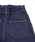 12OZヴィンテージデニム　ワイドパンツ（INDIGO）