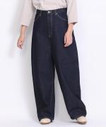 12OZヴィンテージデニム　ワイドパンツ（INDIGO）