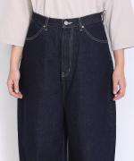 12OZヴィンテージデニム　ワイドパンツ（INDIGO）