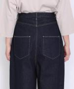 12OZヴィンテージデニム　ワイドパンツ（INDIGO）