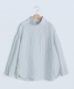 リネンレーヨンキャンバス２ｗａｙネックブラウス