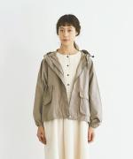 ハイカウントコットンツイルフードジャケット
