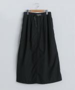 コットンリネンバウンスウェザー　スカート