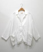 リネンキャンバス　ジャケット