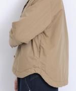 オーガニックコットンキャンバス　ショートジャケット