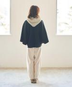 トラディショナルウールツイル　ポンチョ
