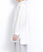ふわふわコットン　ロングシャツ