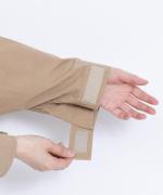 コットンナイロンリップストップ　フードジャケット
