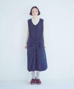 ソリトリネン①　エプロンワンピース