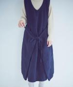 ソリトリネン①　エプロンワンピース